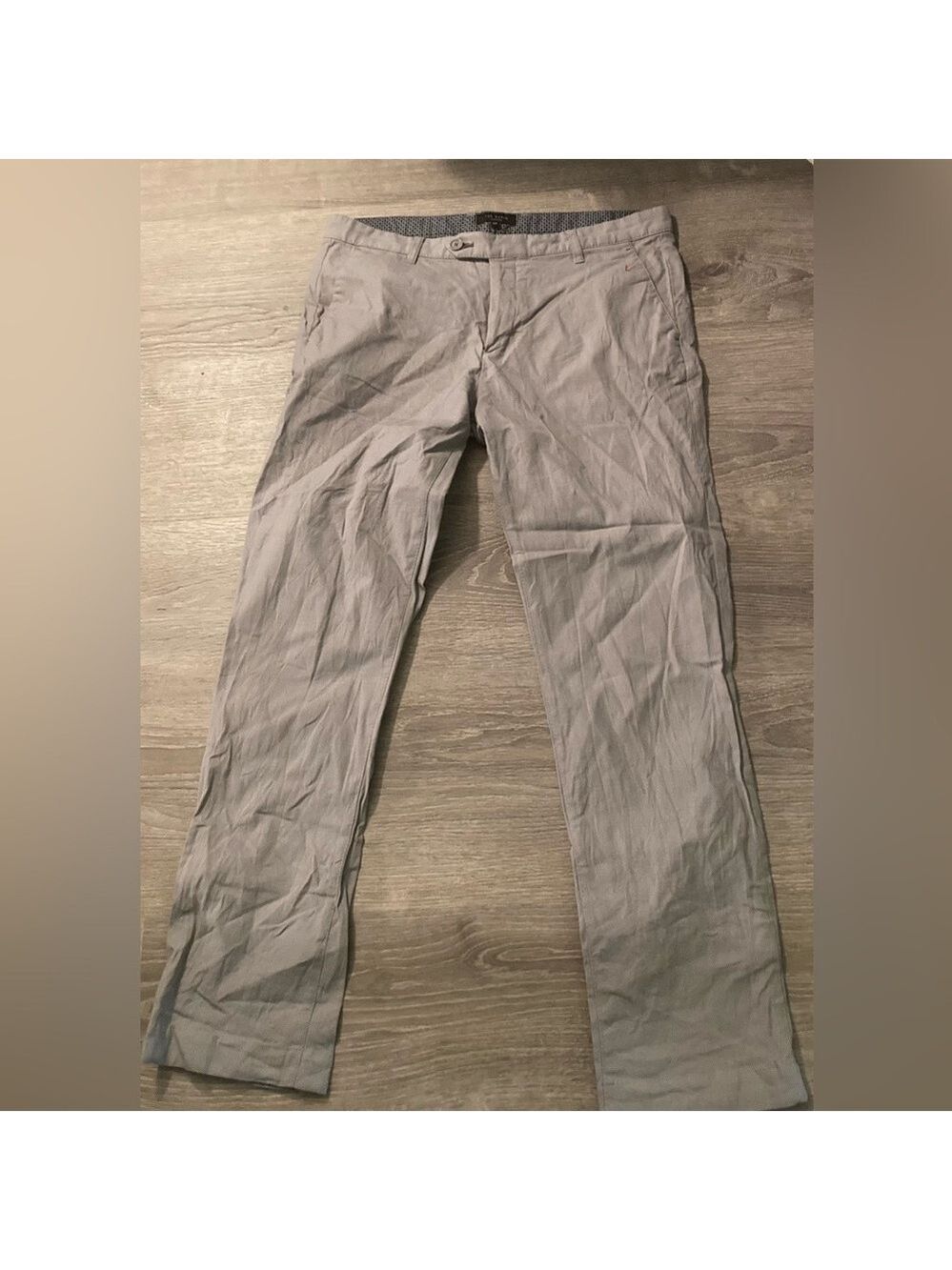 Ted Baker London Gray Chino Pants Size 34R